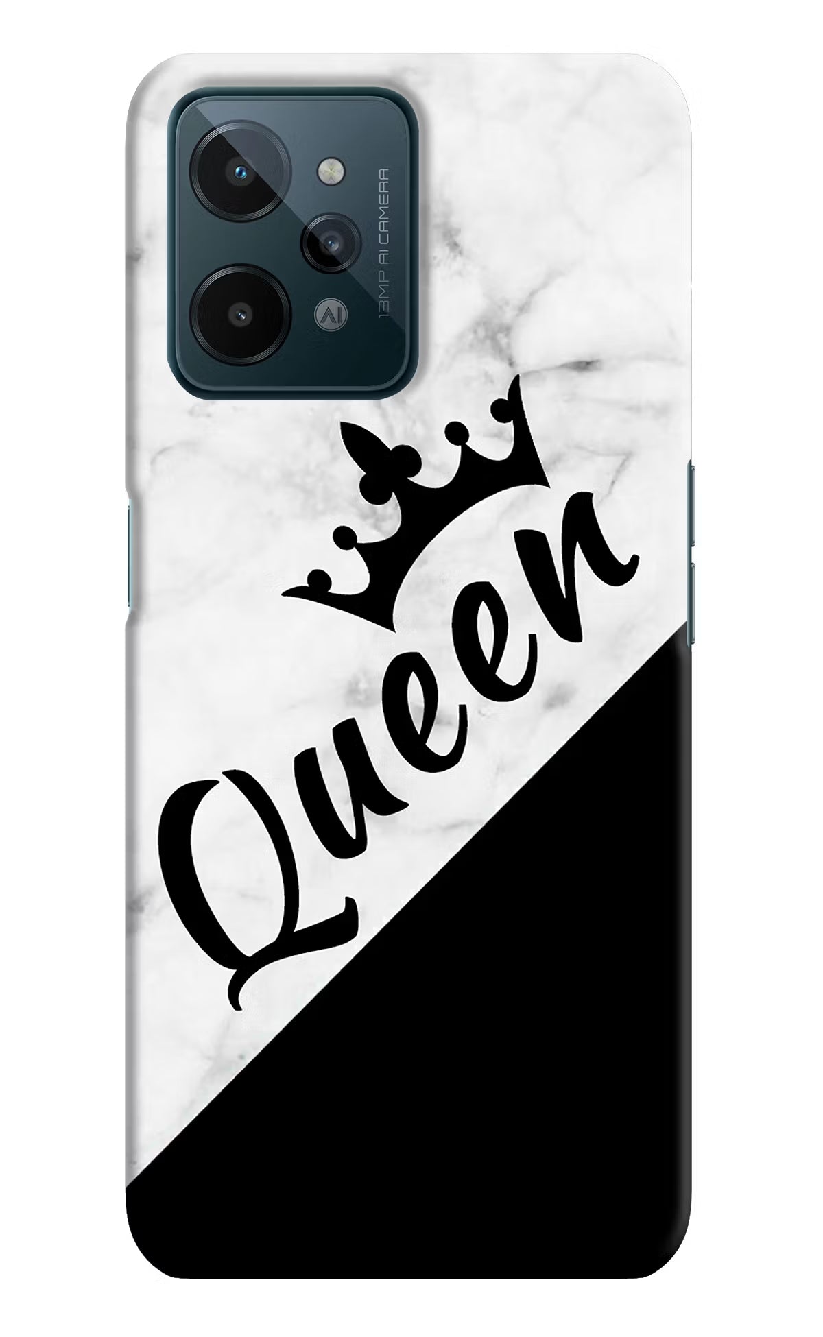 Queen Realme C31 Hard Case Back Cover by Casekaro