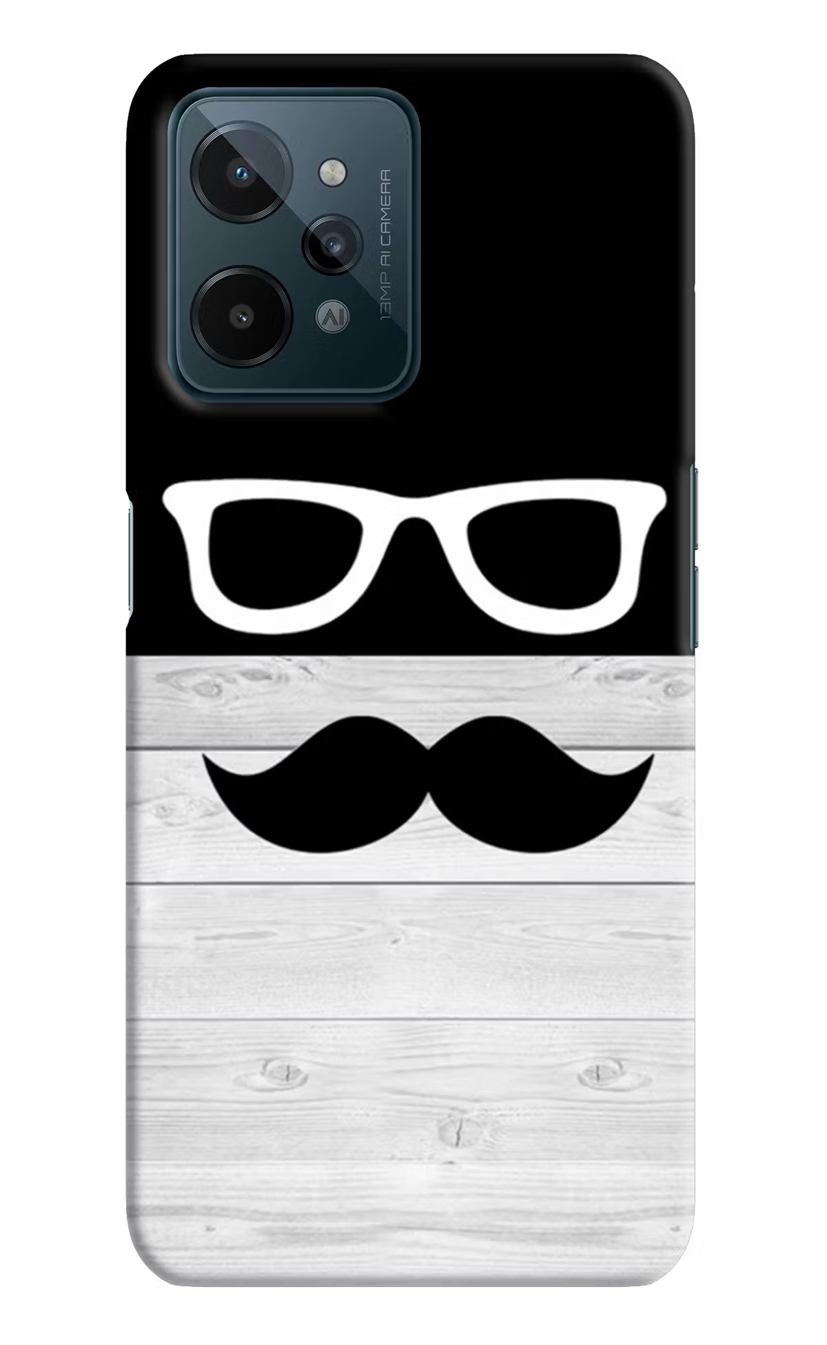 Mustache Realme C31 Hard Case Back Cover by Casekaro