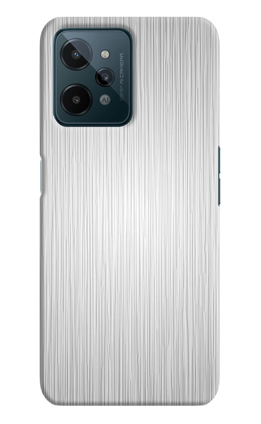 Wooden Grey Texture Realme C31 Hard Case Back Cover by Casekaro