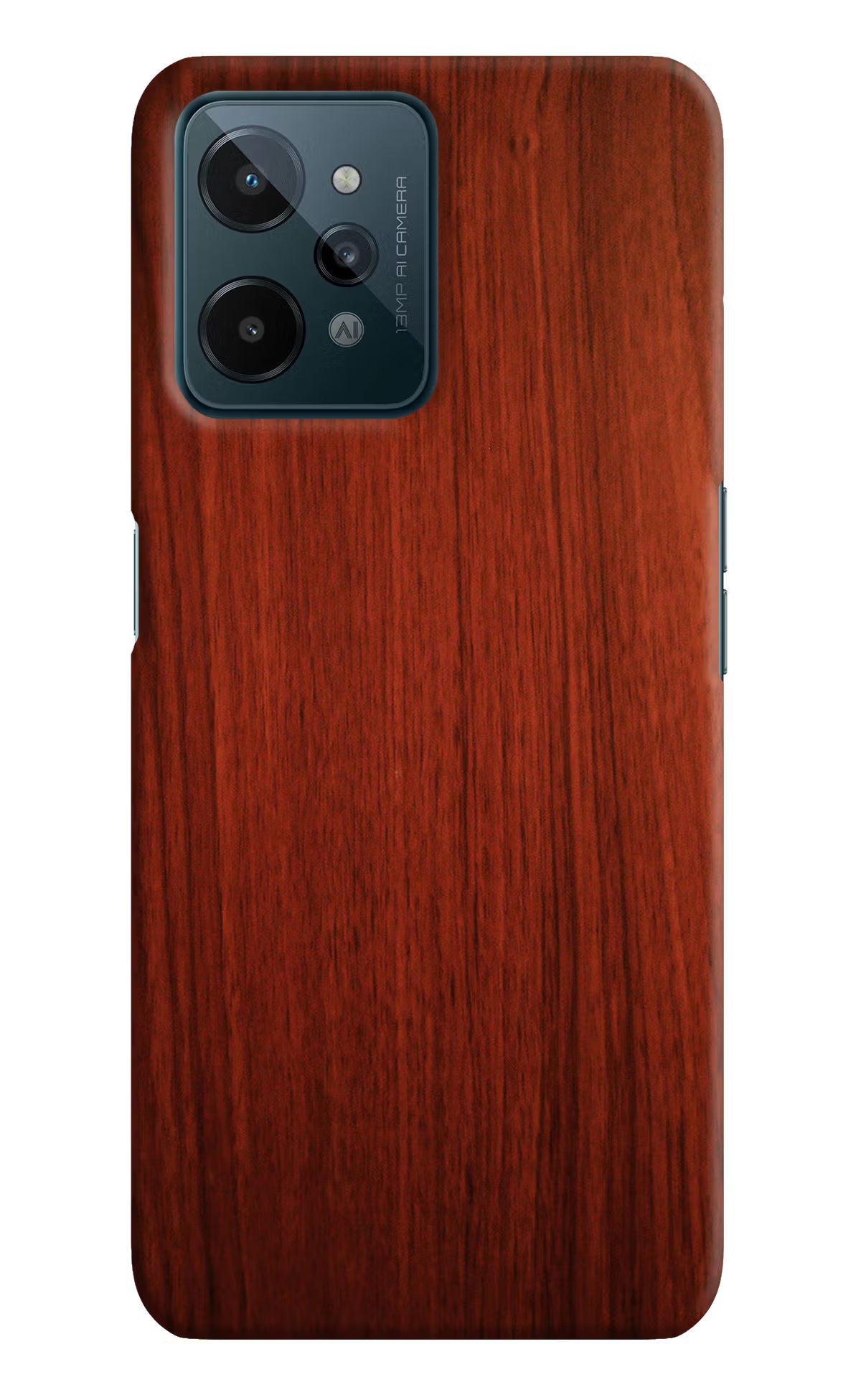 Wooden Plain Pattern Realme C31 Hard Case Back Cover by Casekaro