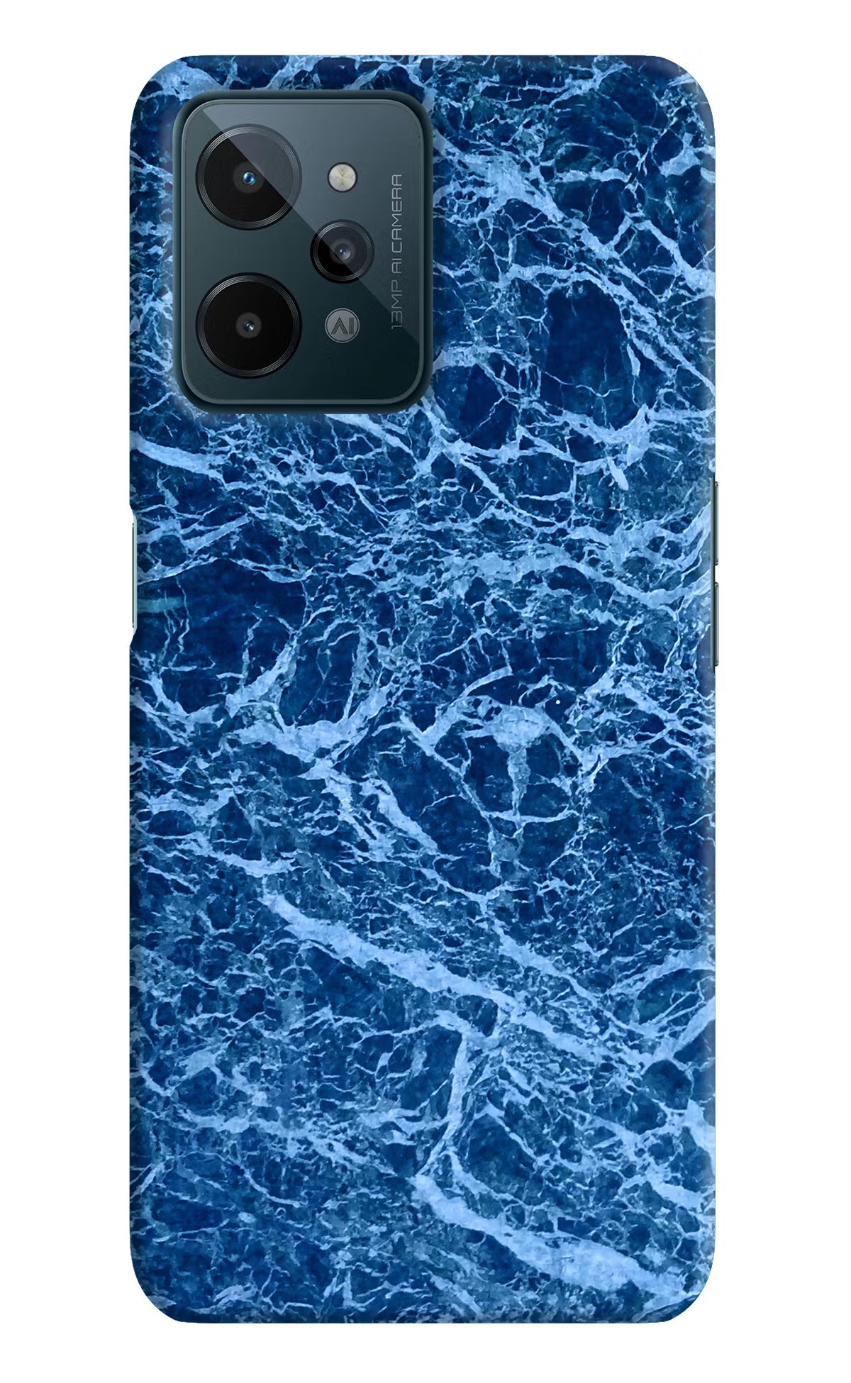 Blue Marble Realme C31 Hard Case Back Cover by Casekaro