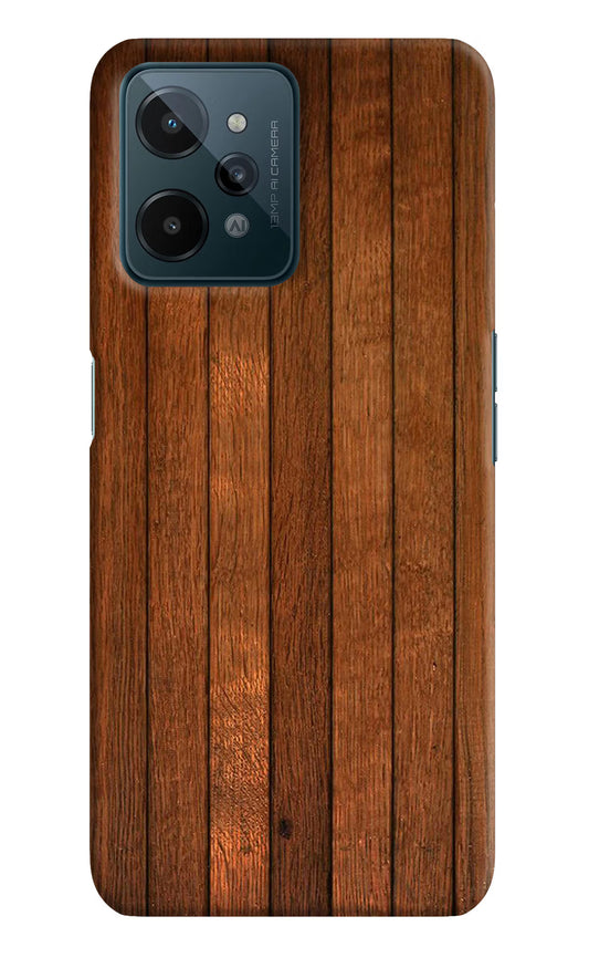 Wooden Artwork Bands Realme C31 Hard Case Back Cover by Casekaro