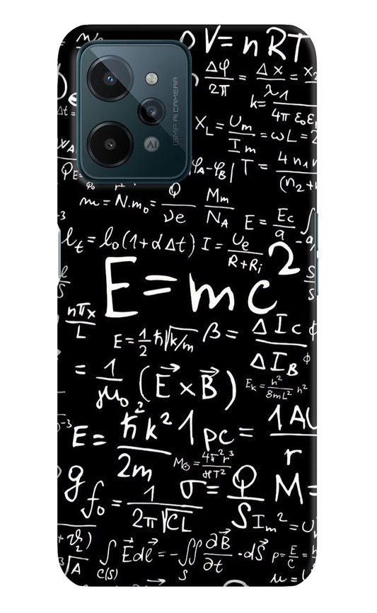 Physics Formula Realme C31 Hard Case Back Cover by Casekaro