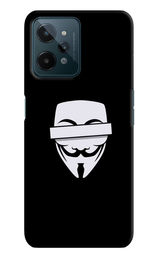 Anonymous Face Realme C31 Hard Case Back Cover by Casekaro