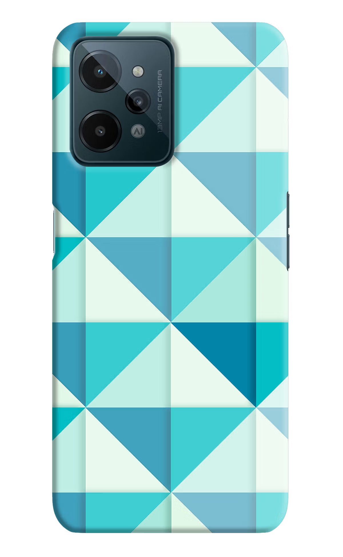 Abstract Realme C31 Hard Case Back Cover by Casekaro