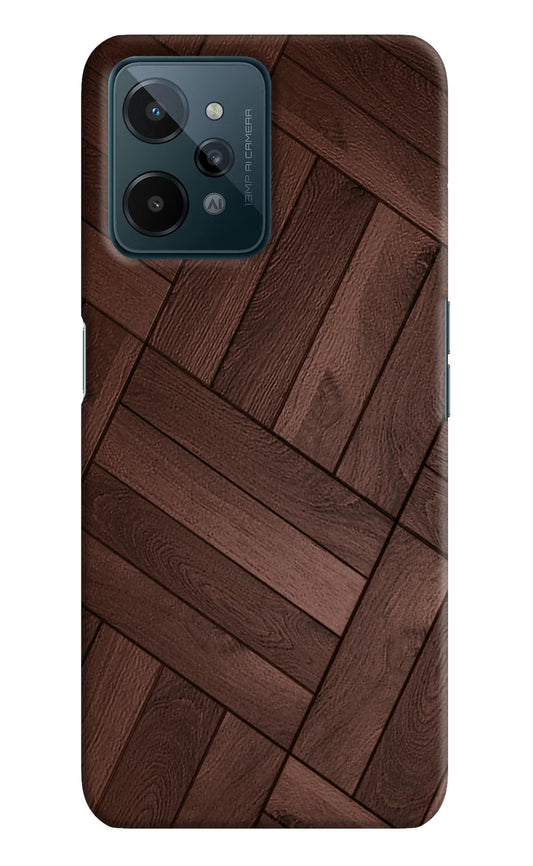 Wooden Texture Design Realme C31 Hard Case Back Cover by Casekaro
