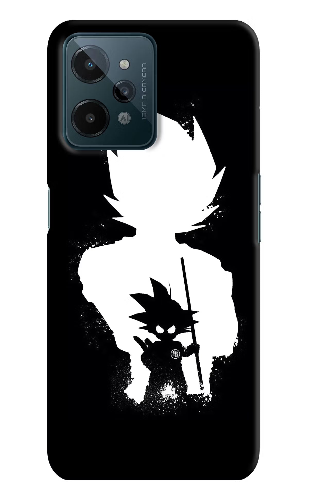 Goku Shadow Realme C31 Hard Case Back Cover by Casekaro