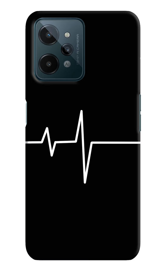 Heart Beats Realme C31 Hard Case Back Cover by Casekaro