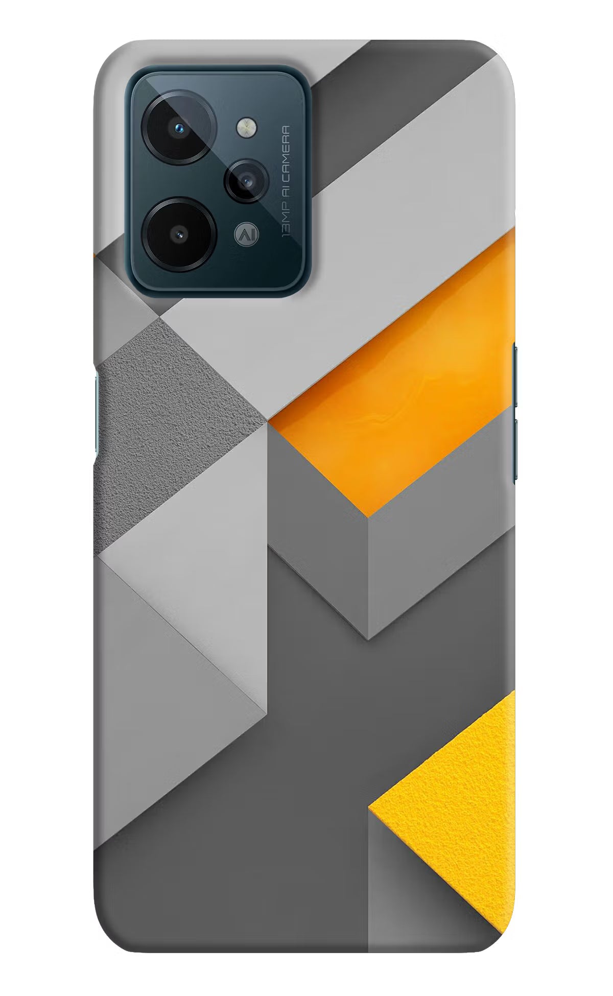 Abstract Realme C31 Hard Case Back Cover by Casekaro