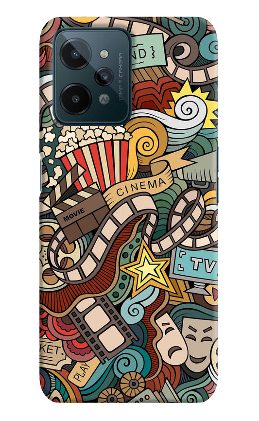 Cinema Abstract Realme C31 Hard Case Back Cover by Casekaro