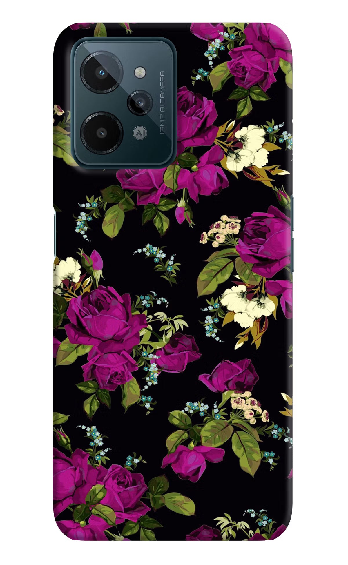 Flowers Realme C31 Hard Case Back Cover by Casekaro