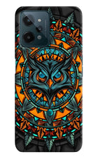 Angry Owl Art Realme C31 Hard Case Back Cover by Casekaro