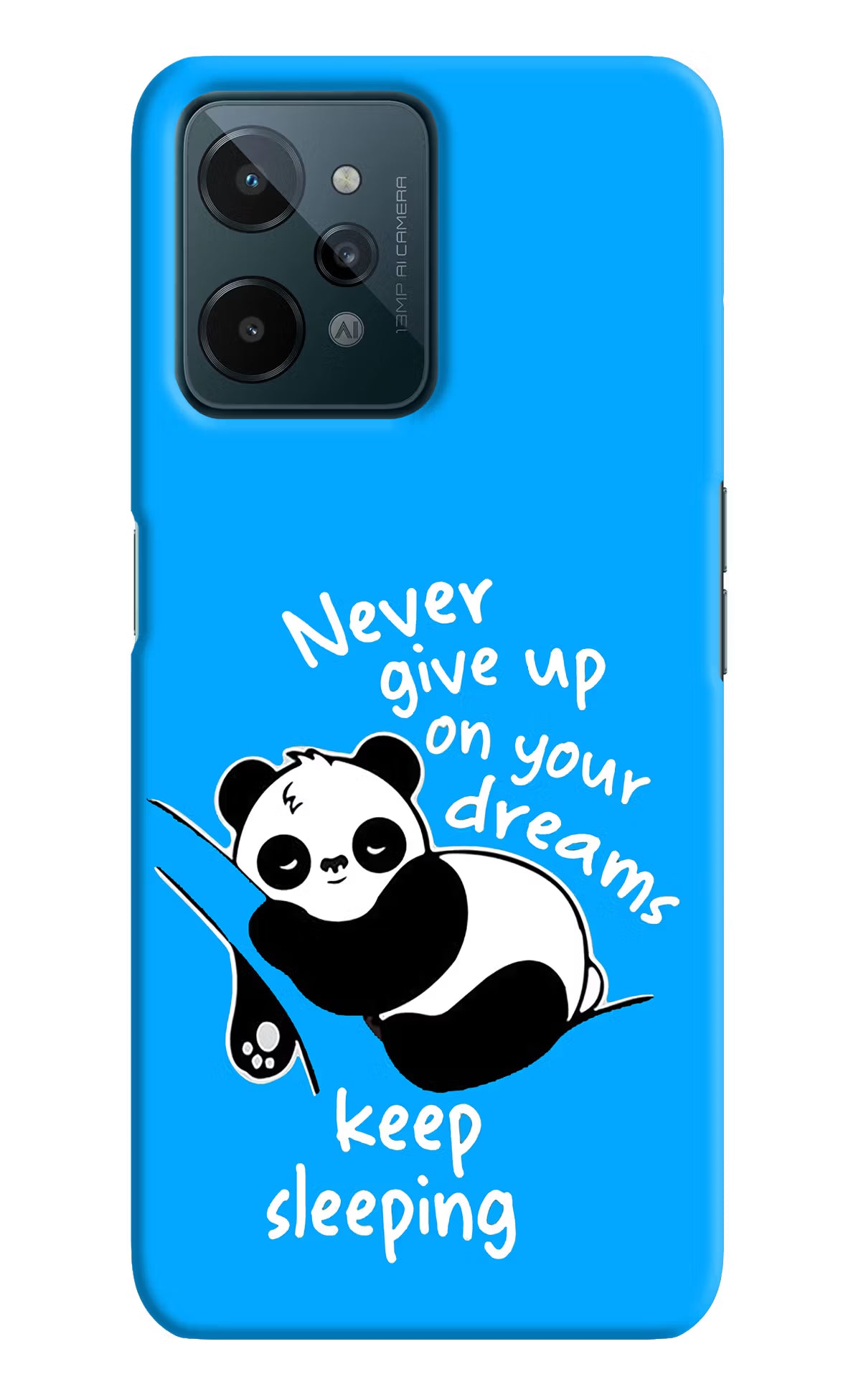 Keep Sleeping Realme C31 Hard Case Back Cover by Casekaro