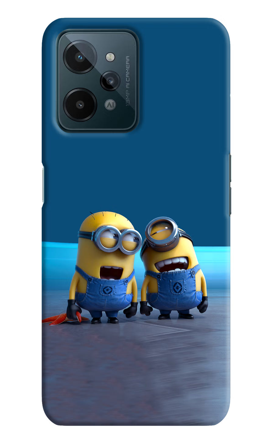 Minion Laughing Realme C31 Back Cover, Hard case