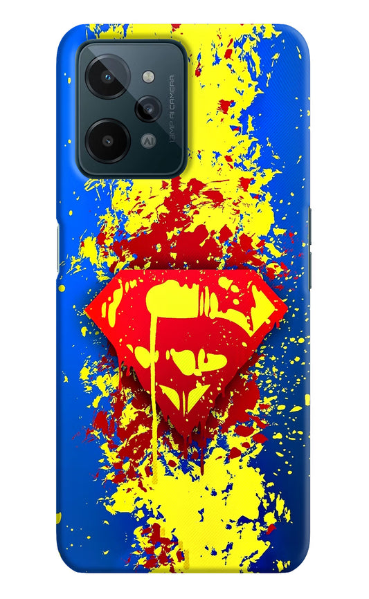 Superman logo Realme C31 Hard Case Back Cover by Casekaro