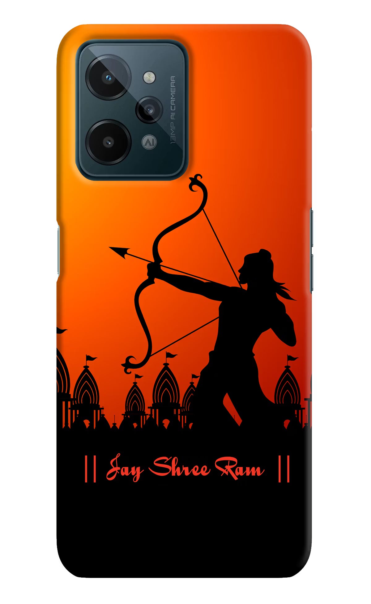Lord Ram - 4 Realme C31 Hard Case Back Cover by Casekaro