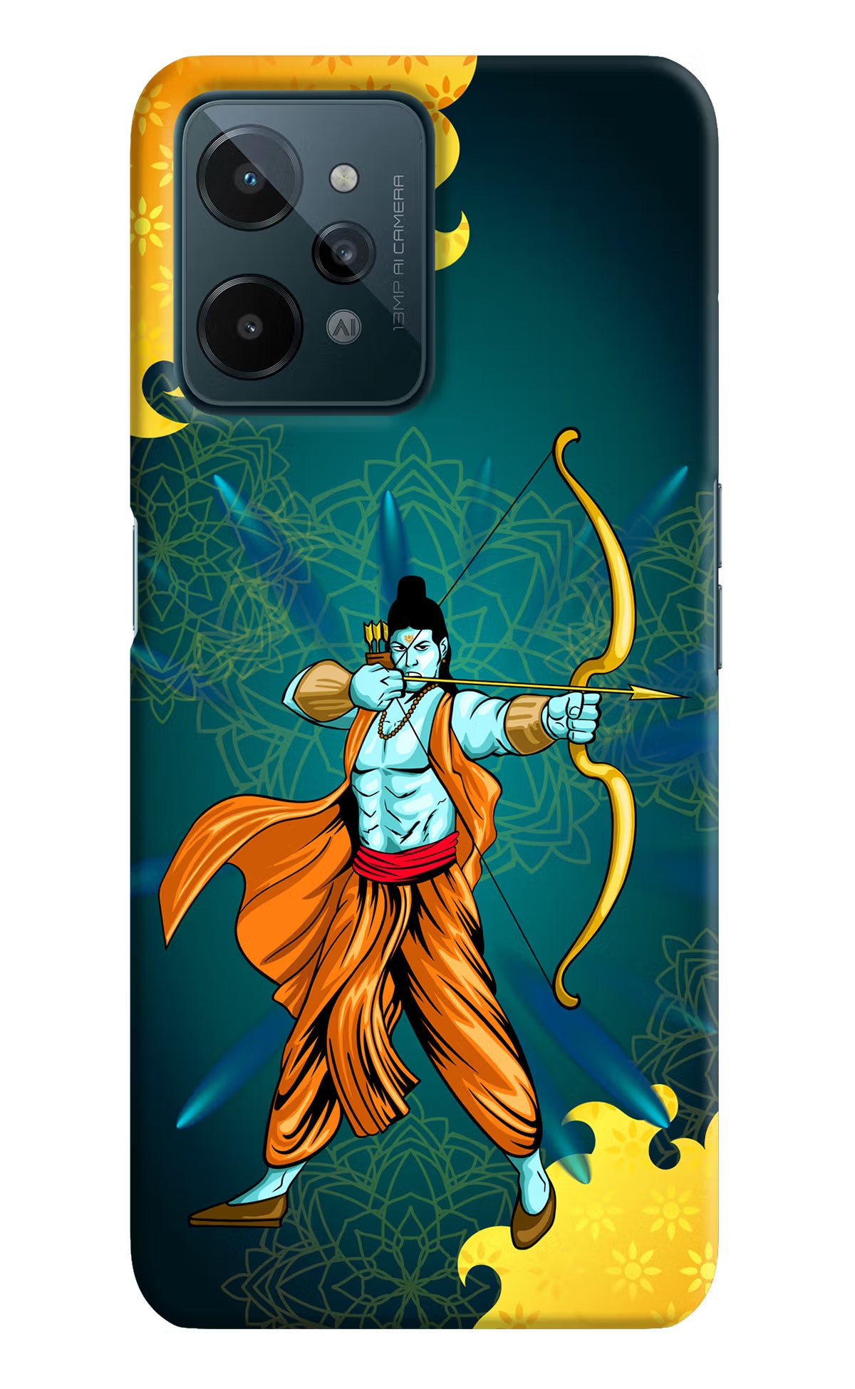 Lord Ram - 6 Realme C31 Hard Case Back Cover by Casekaro