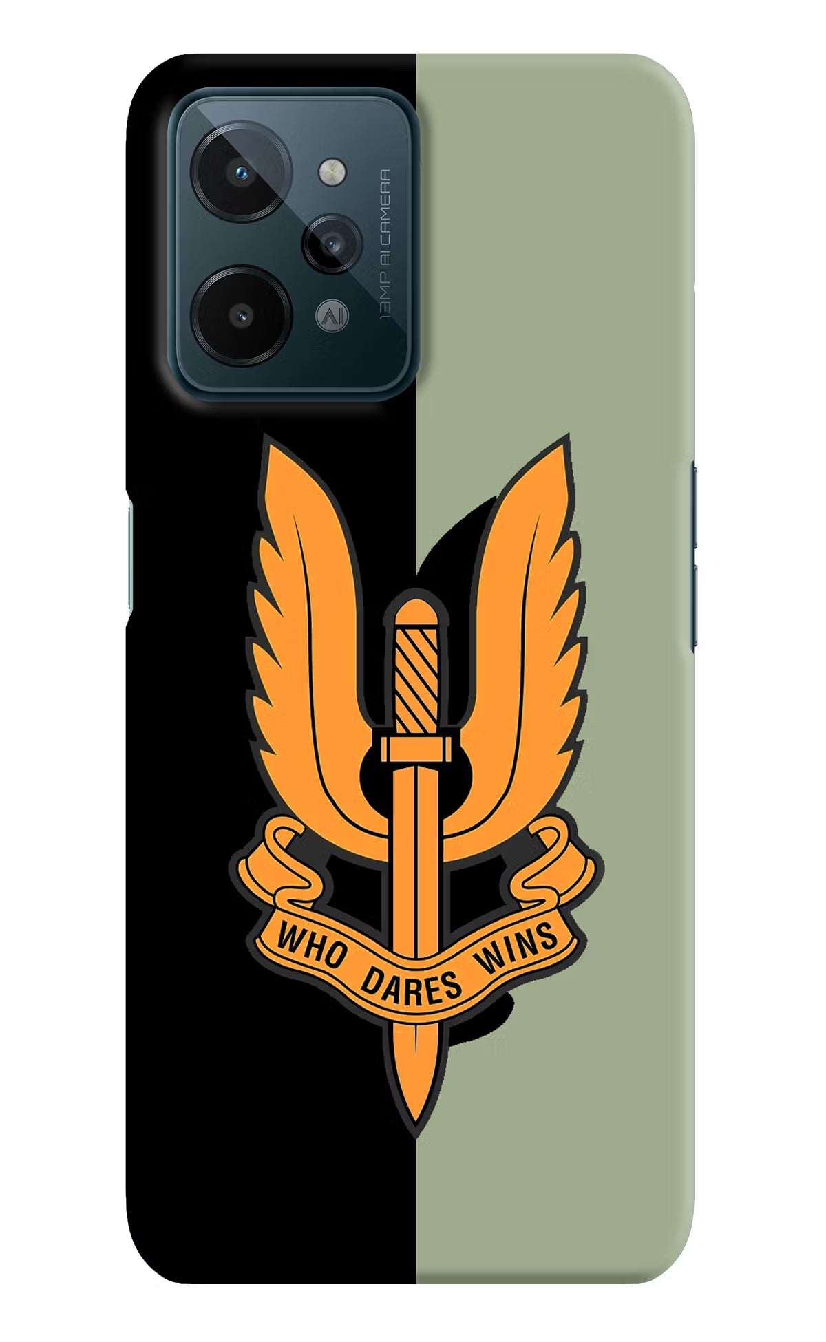 Balidan Logo Realme C31 Hard Case Back Cover by Casekaro