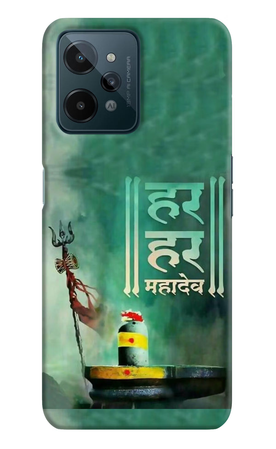 Har Har Mahadev Shivling Realme C31 Back Cover, Hard case