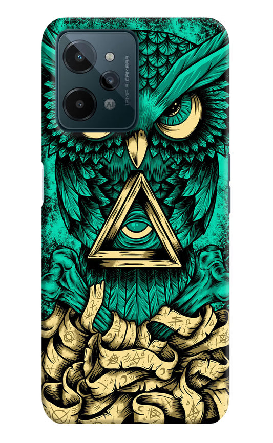 Green Owl Realme C31 Hard Case Back Cover by Casekaro