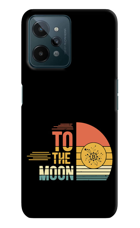 To the Moon Realme C31 Hard Case Back Cover by Casekaro