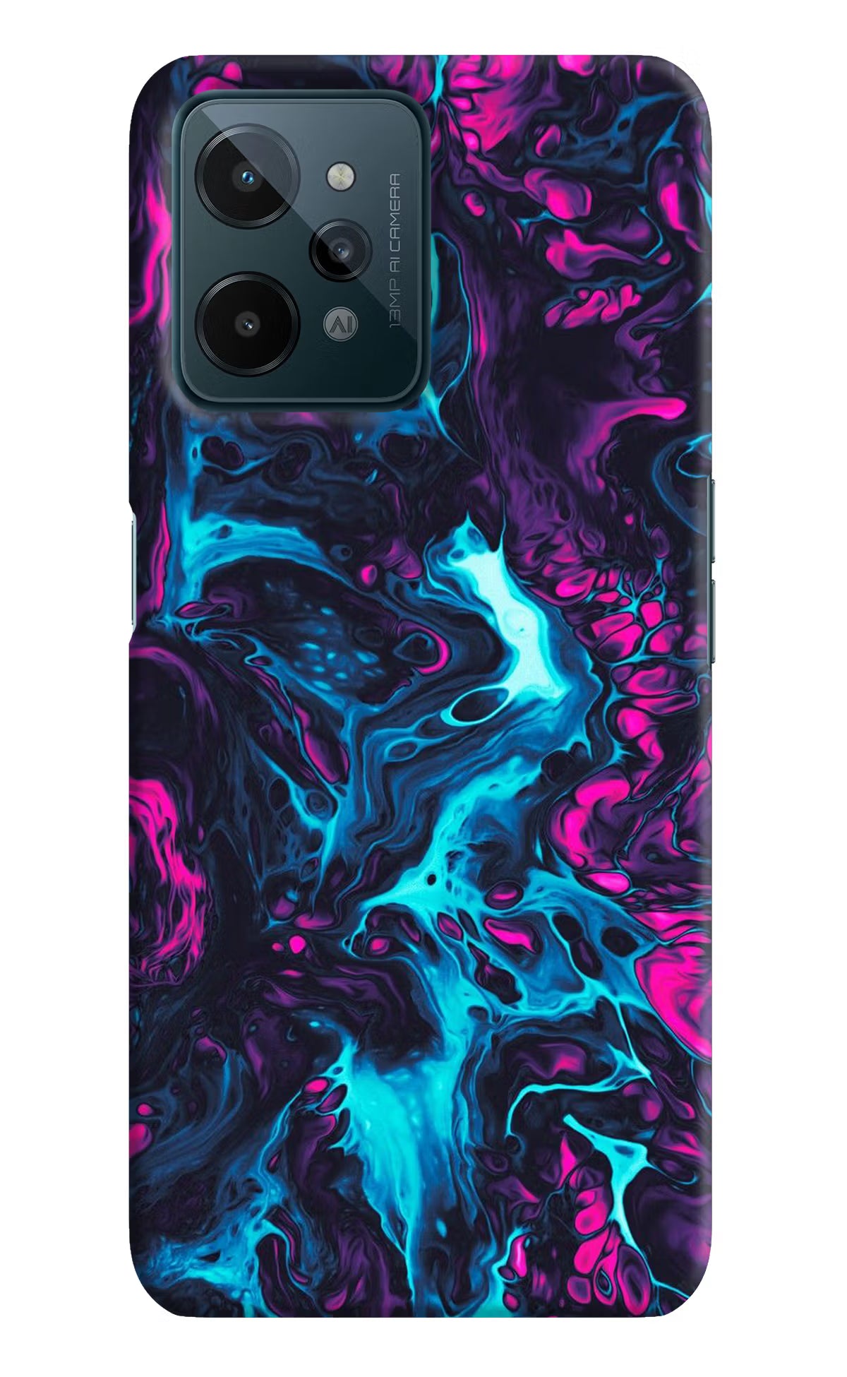 Abstract Realme C31 Hard Case Back Cover by Casekaro