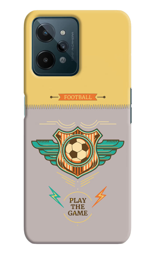 Football Realme C31 Hard Case Back Cover by Casekaro