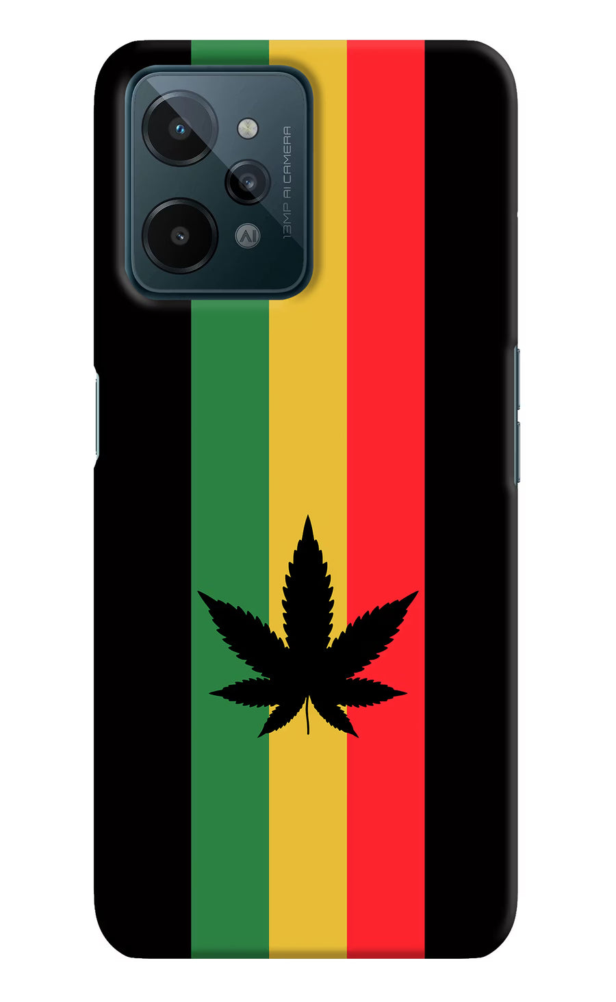 Weed Flag Realme C31 Back Cover, Hard case