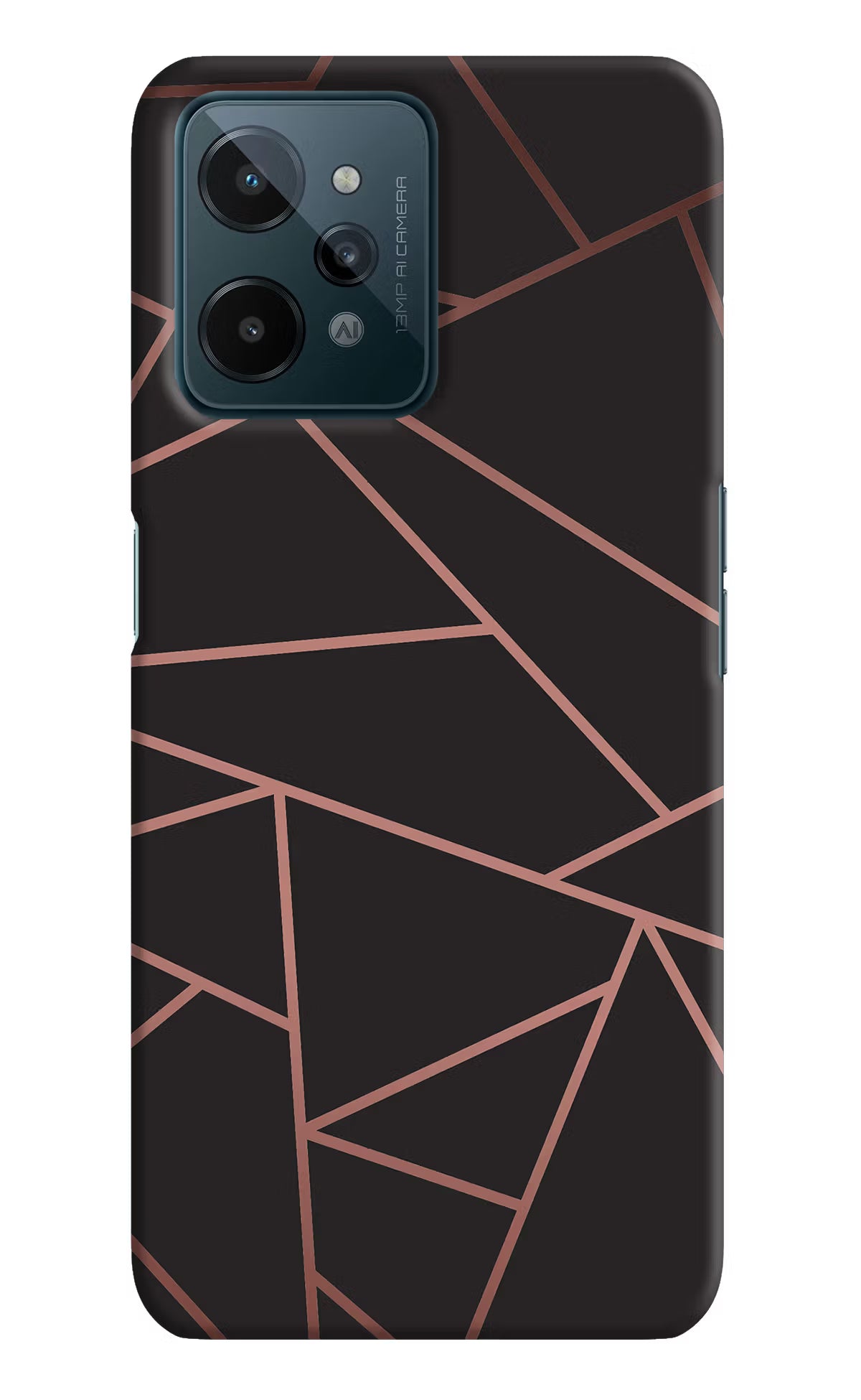 Geometric Pattern Realme C31 Hard Case Back Cover by Casekaro