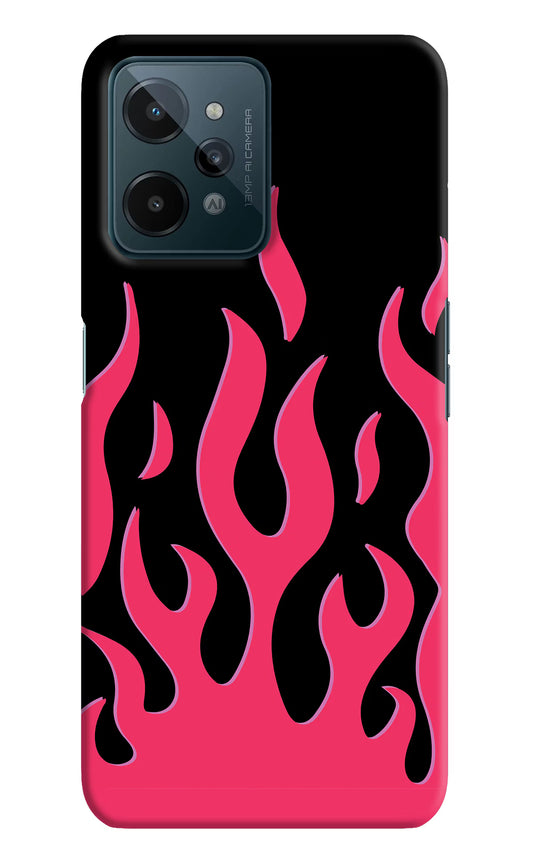 Fire Flames Realme C31 Hard Case Back Cover by Casekaro