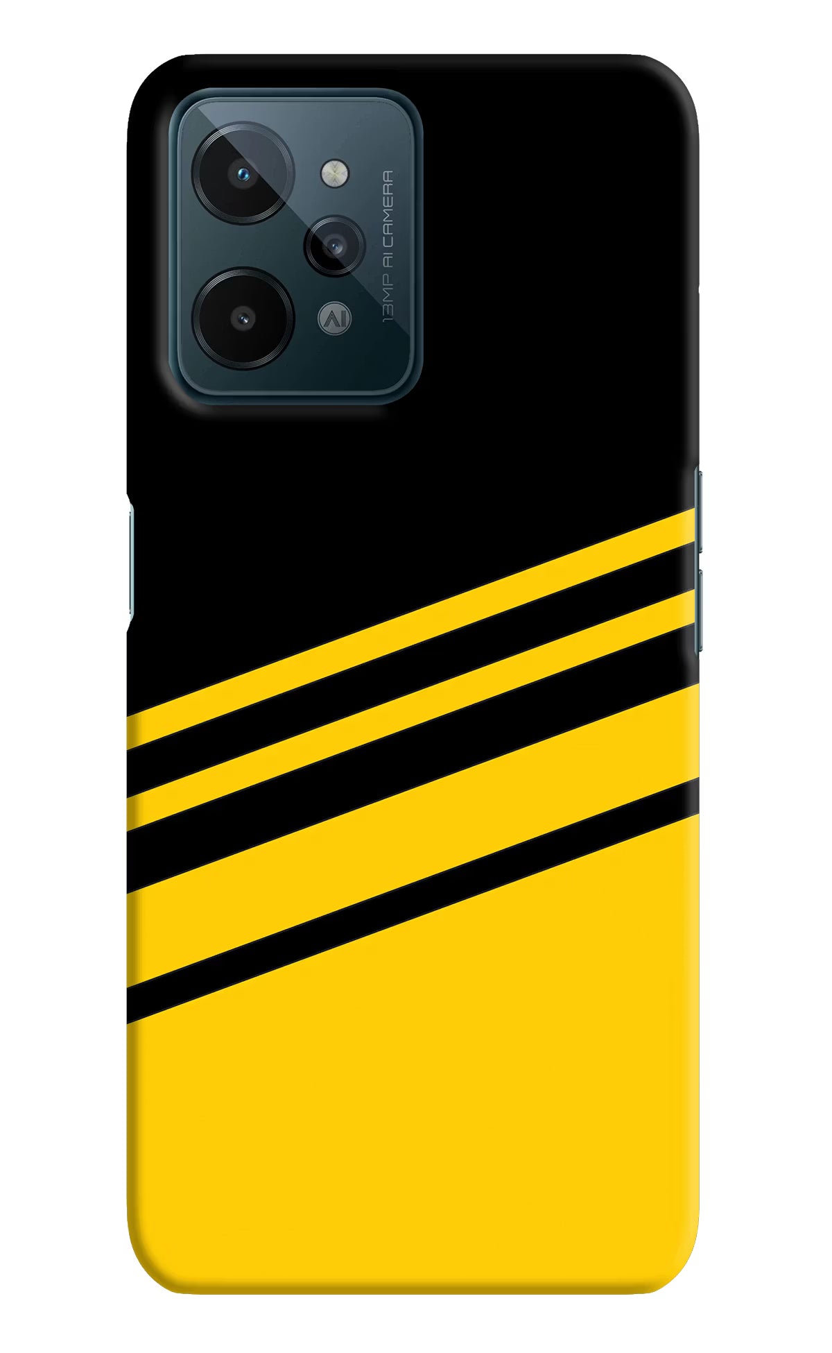 Yellow Shades Realme C31 Hard Case Back Cover by Casekaro
