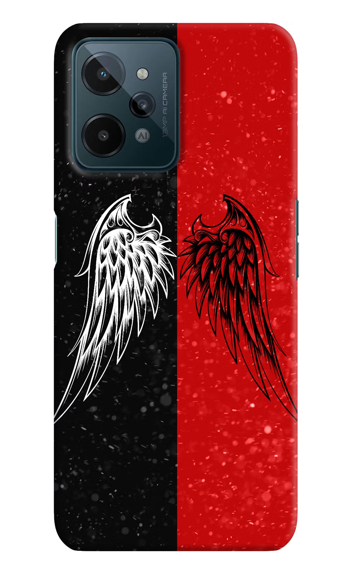 Wings Realme C31 Hard Case Back Cover by Casekaro