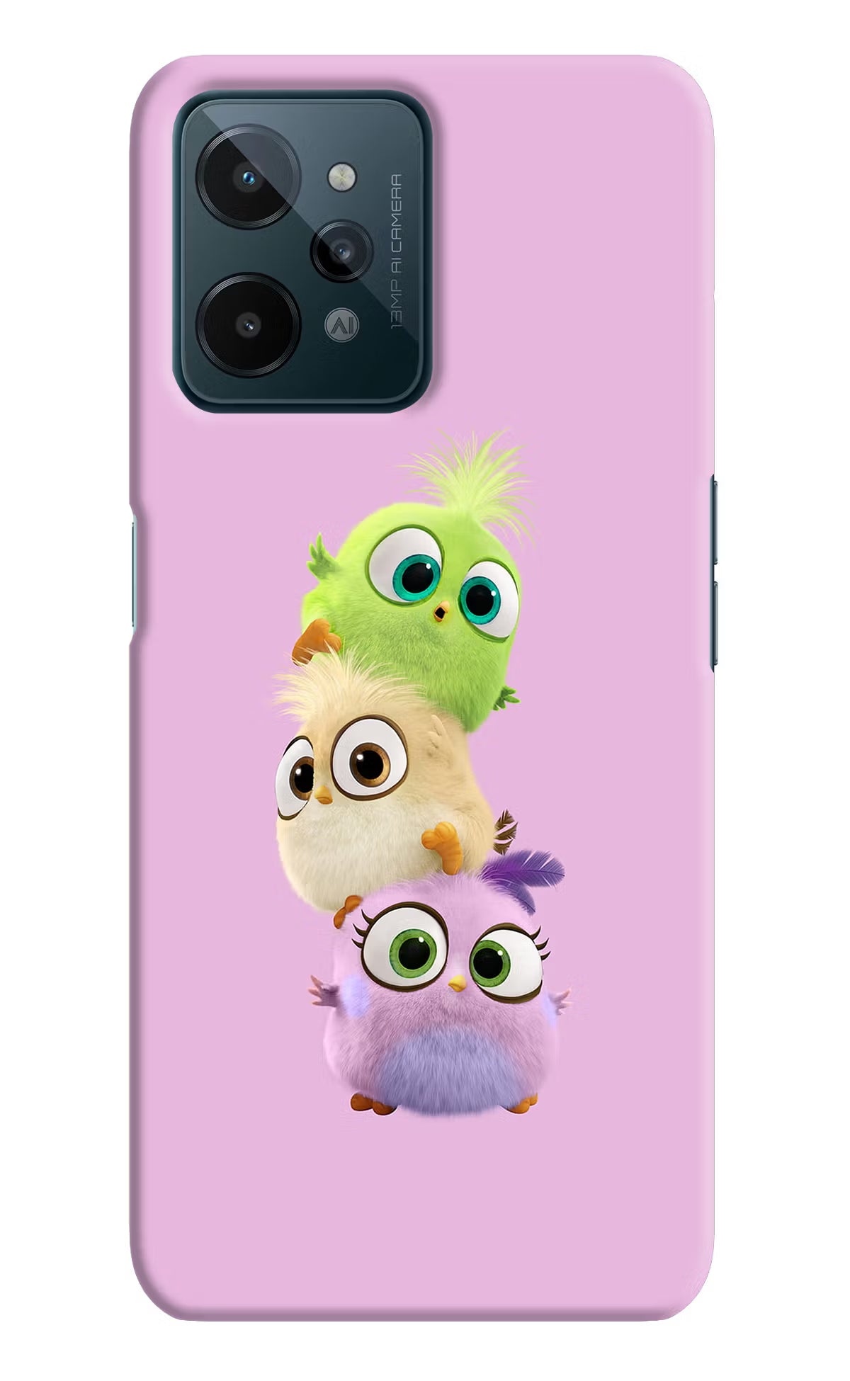 Cute Little Birds Realme C31 Hard Case Back Cover by Casekaro