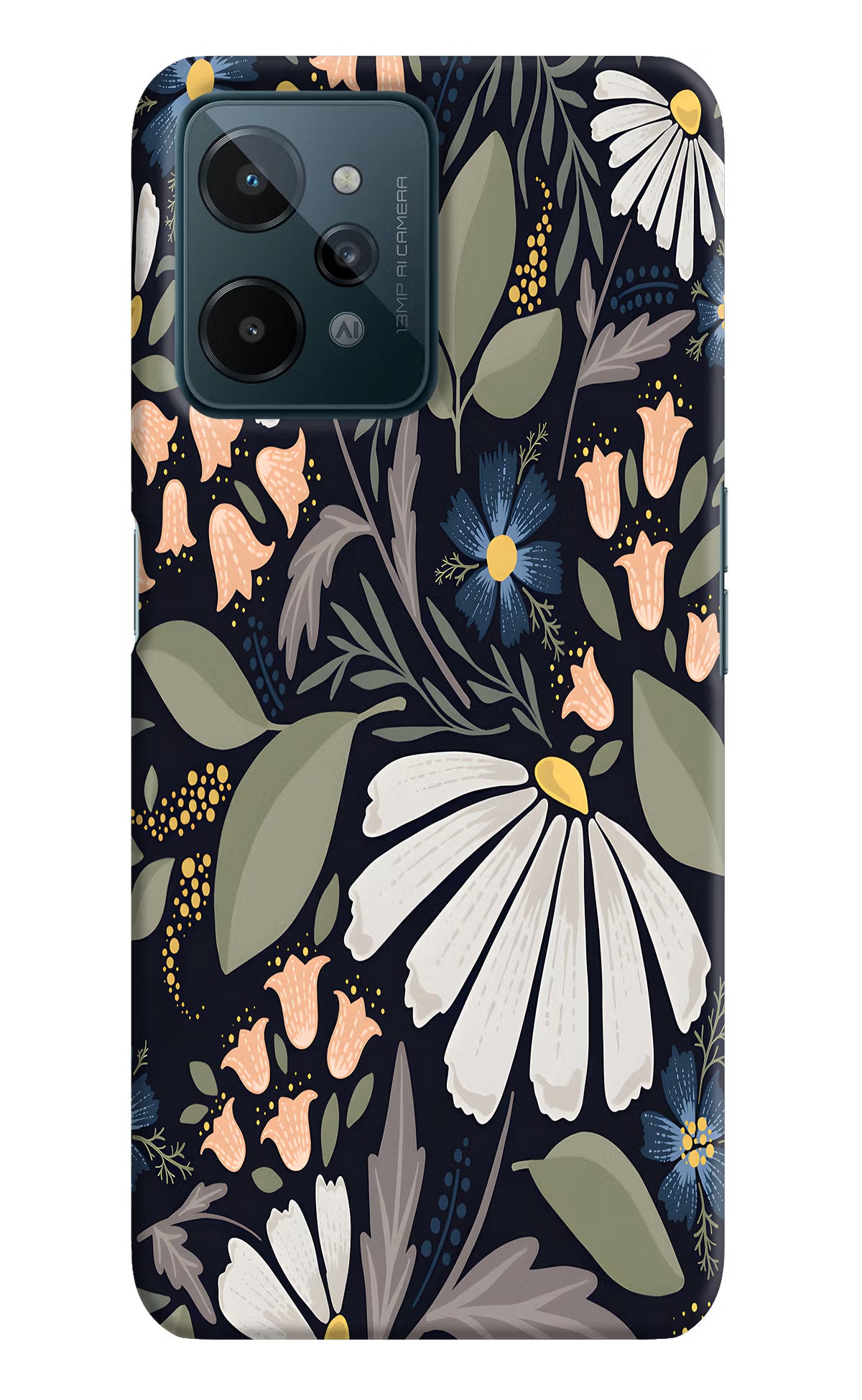 Flowers Art Realme C31 Hard Case Back Cover by Casekaro