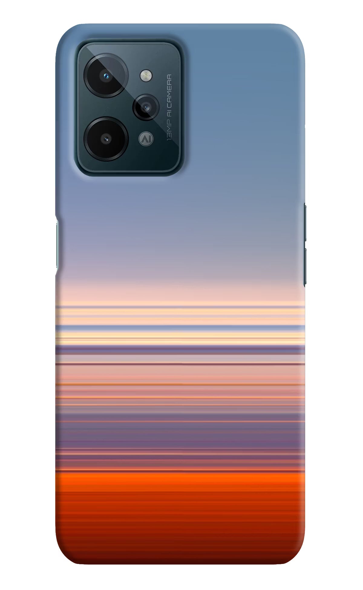 Morning Colors Realme C31 Hard Case Back Cover by Casekaro