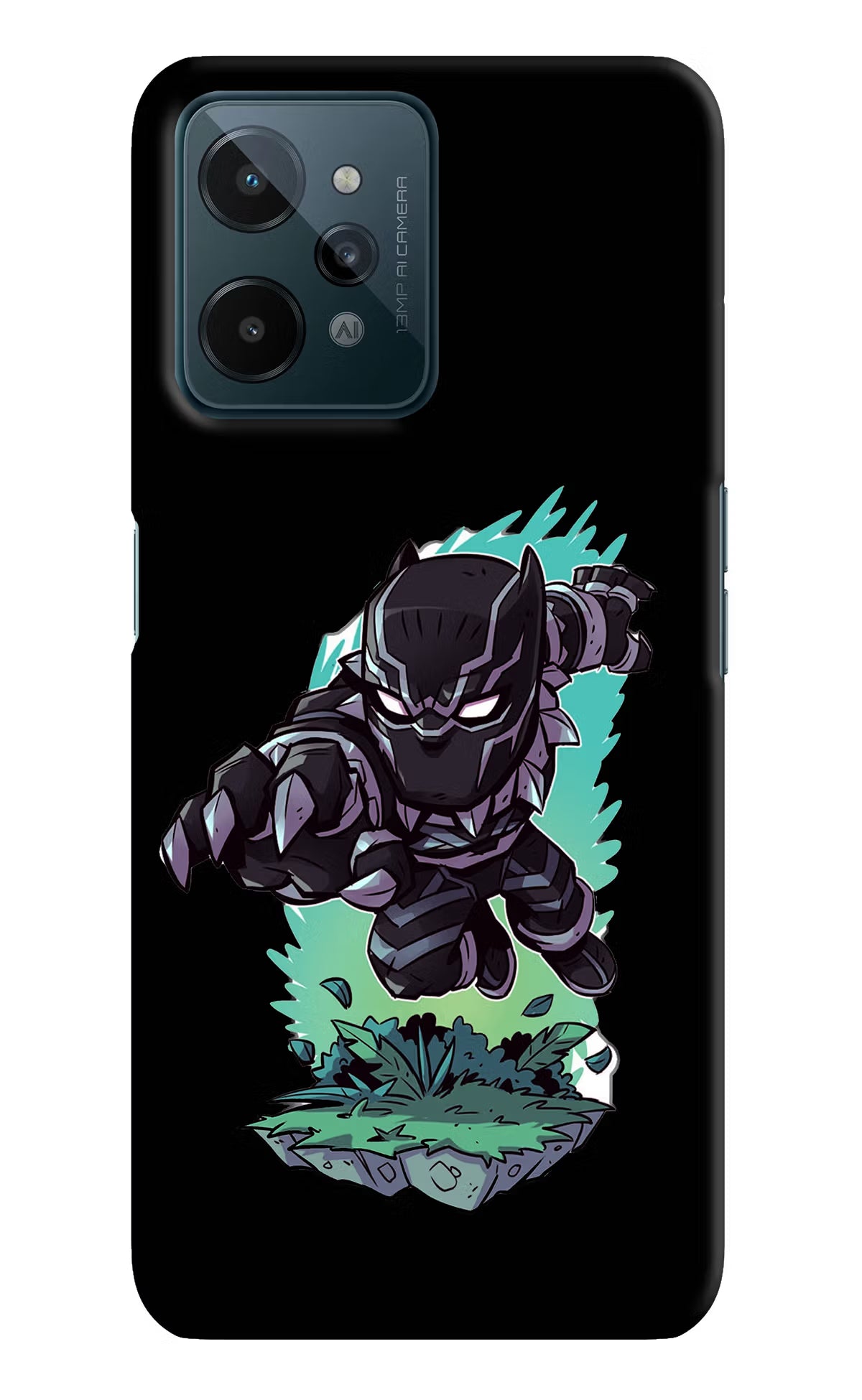 Black Panther Realme C31 Hard Case Back Cover by Casekaro
