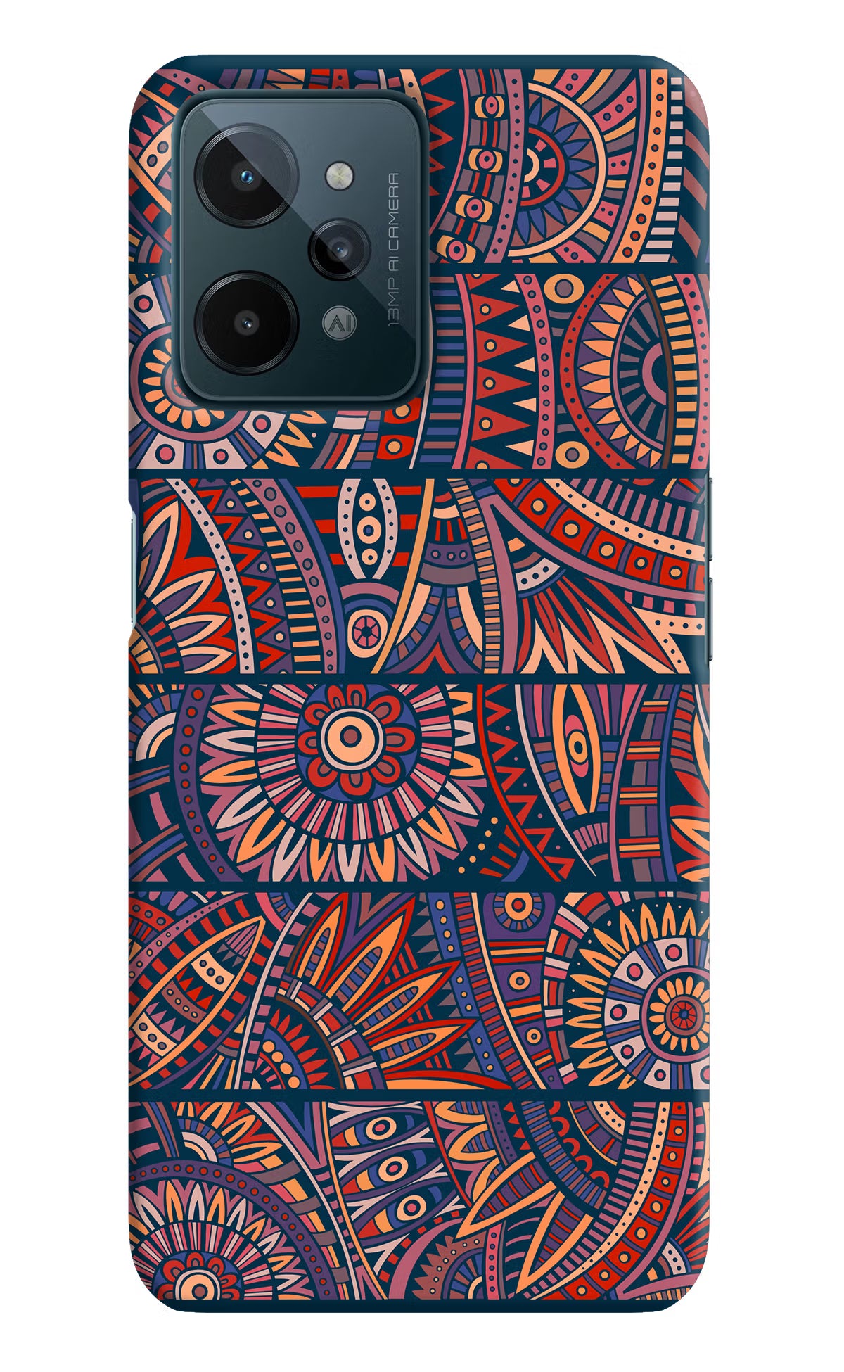 African Culture Design Realme C31 Hard Case Back Cover by Casekaro