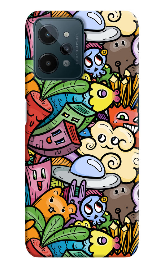 Veggie Doodle Realme C31 Hard Case Back Cover by Casekaro