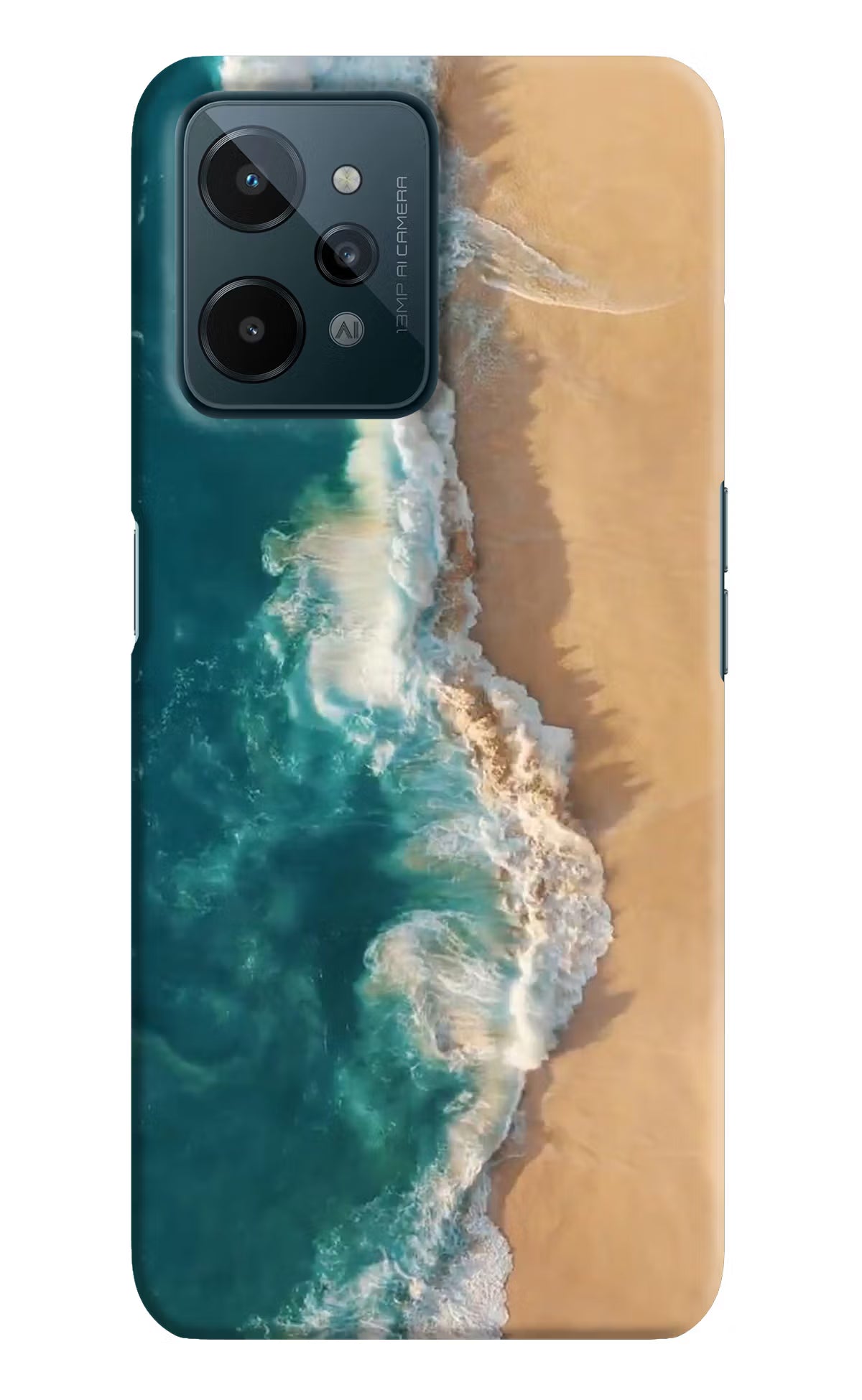 Ocean Beach Realme C31 Hard Case Back Cover by Casekaro