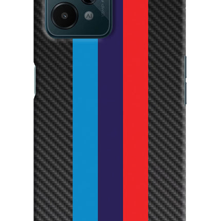 BMW Stripes Pattern Realme C31 Hard Case Back Cover by Casekaro