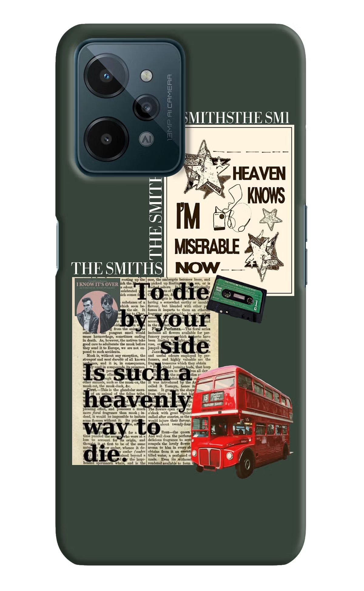 The Smiths Realme C31 Hard Case Back Cover by Casekaro