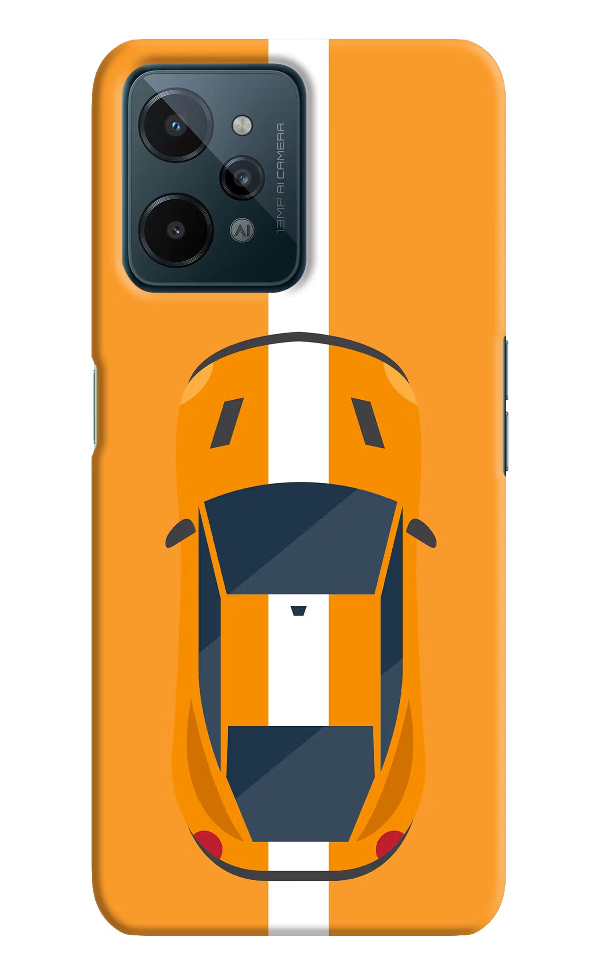 Highway Pursuit Realme C31 Hard Case Back Cover by Casekaro