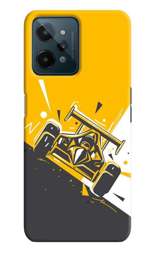 Track King Realme C31 Hard Case Back Cover by Casekaro