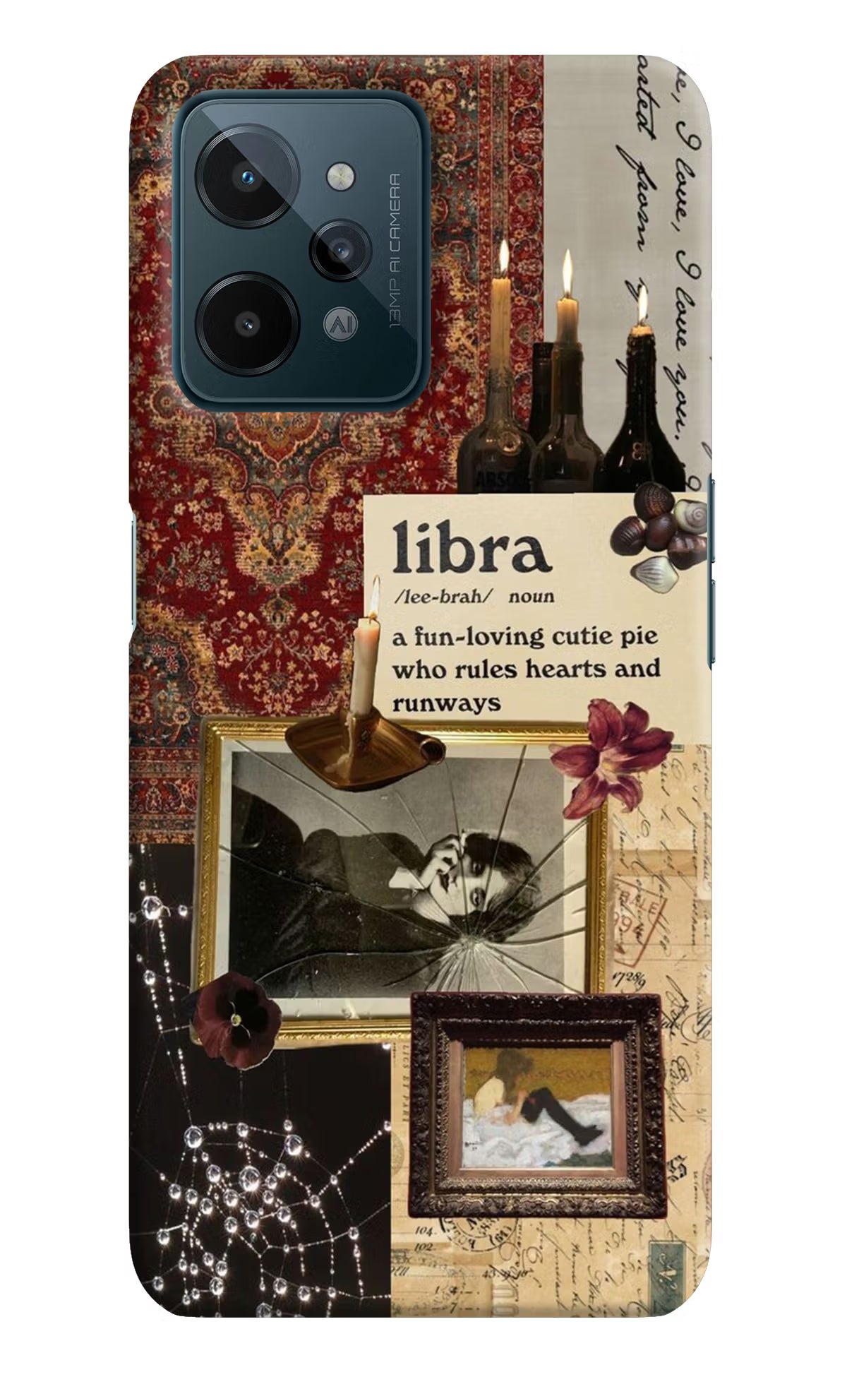 Libra Zodiac Realme C31 Hard Case Back Cover by Casekaro