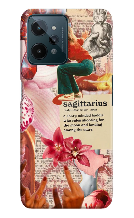 Sagittarius Zodiac Realme C31 Hard Case Back Cover by Casekaro