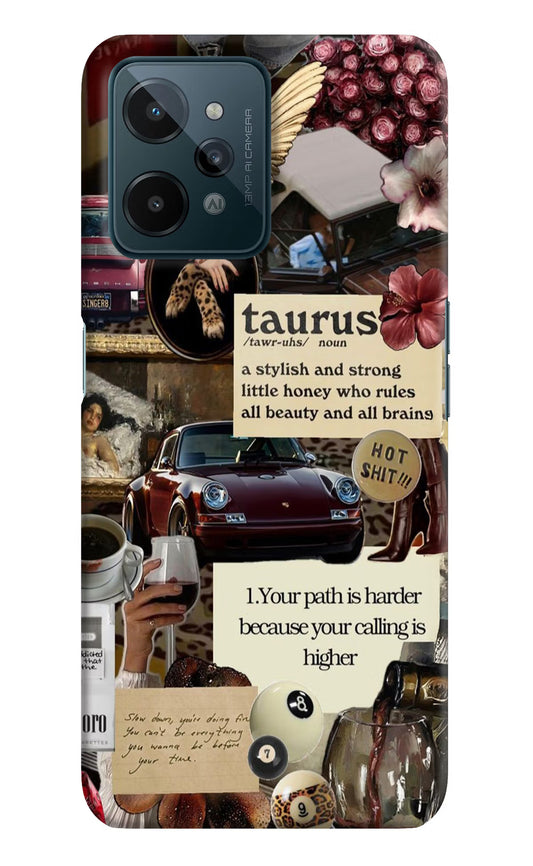 Taurus Zodiac Realme C31 Hard Case Back Cover by Casekaro