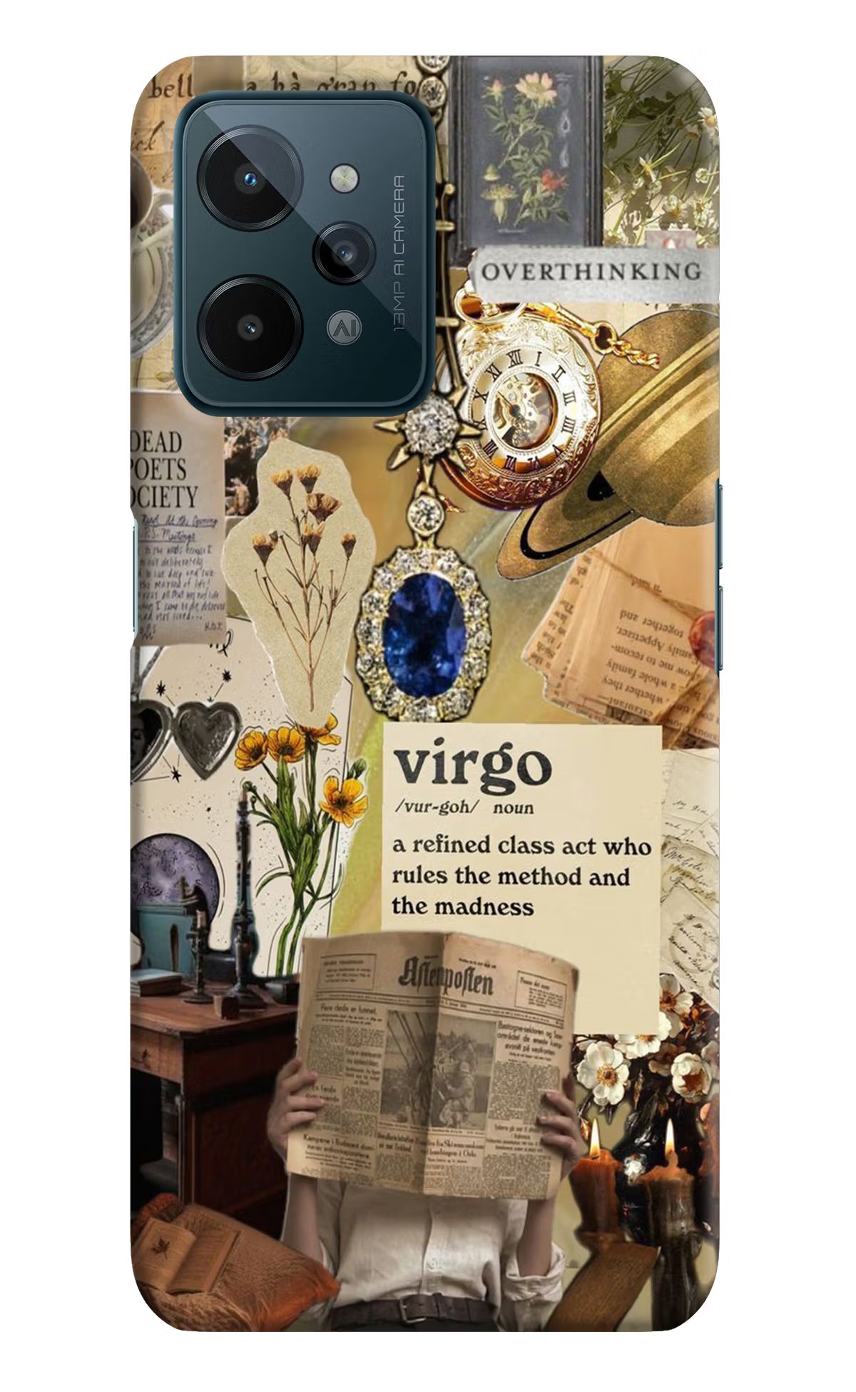 Virgo Zodiac Realme C31 Hard Case Back Cover by Casekaro