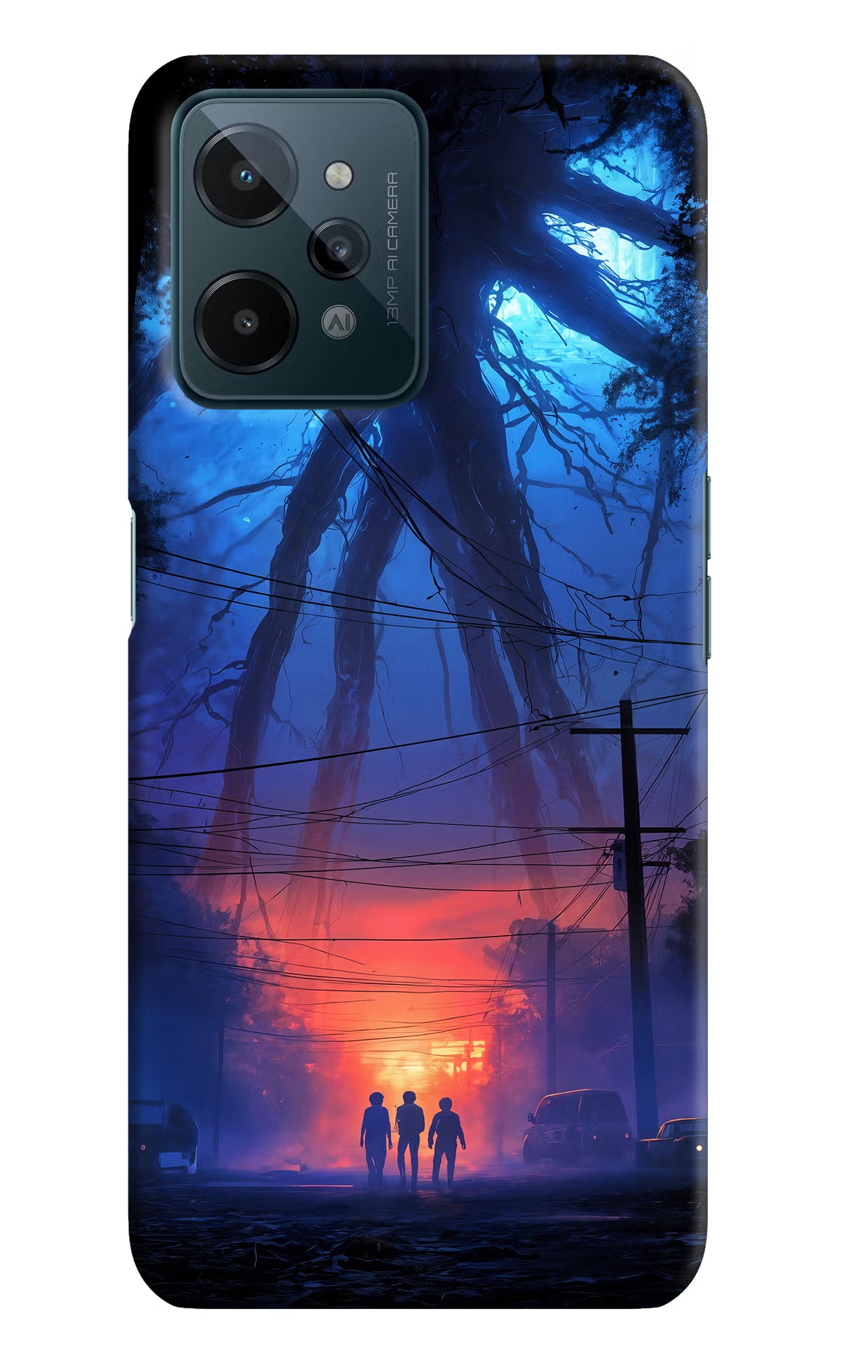 Ordinary Things Shadow Realme C31 Hard Case Back Cover by Casekaro