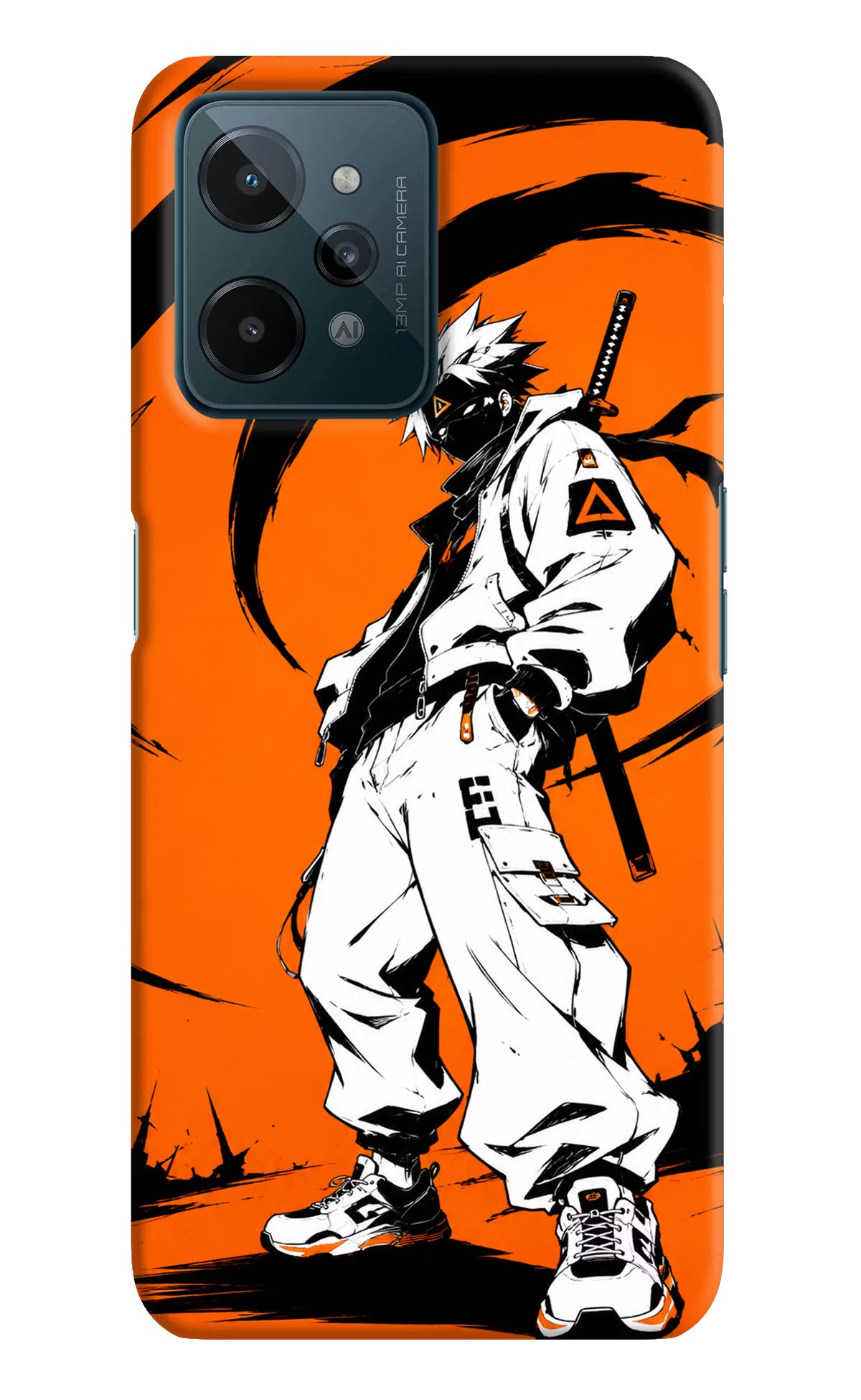 Street Samurai  Realme C31 Hard Case Back Cover by Casekaro