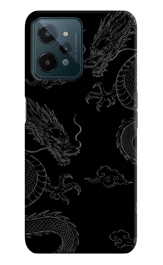 Twin Dragons Realme C31 Hard Case Back Cover by Casekaro